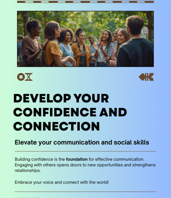 Poster - Cultivating Confidence and Connection